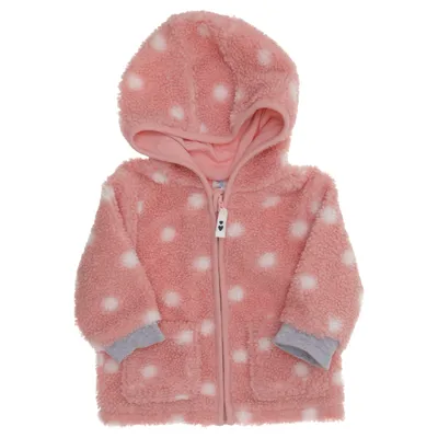 Fleecejacka (Rosa, Vit) från Topomini