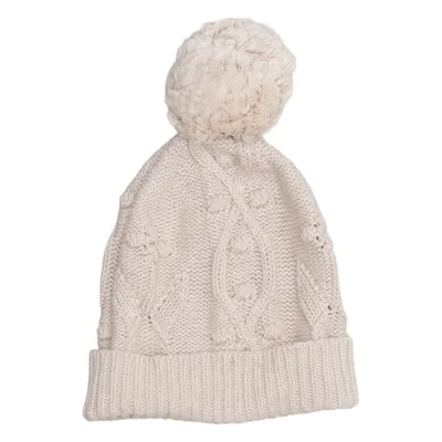 Bommelmütze (Beige) von Jamie Kay Baumwolle
