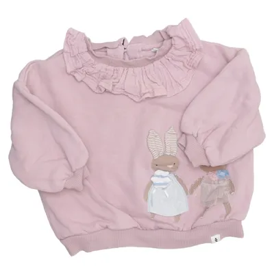 Collegetröja (Rosa) från Next Bomull, Återvunnen polyester