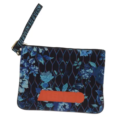 Tablet case (Blue, Black, Multicolored) from Kenzo x H&M Elastane, Polyester