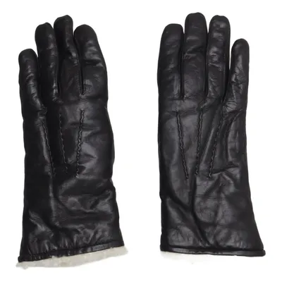 Lederhandschuhe (Schwarz) von Handskmakar'n Pelz, Leder