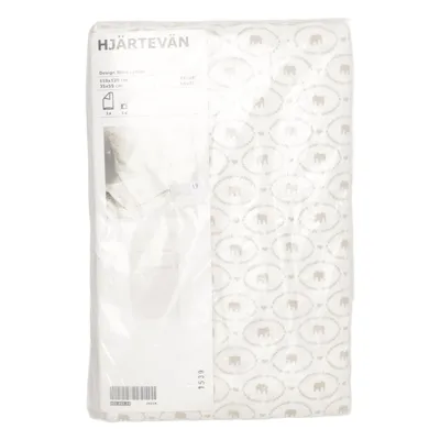 Bäddset (Beige, Vit) från IKEA Bomull