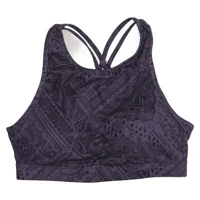 Sport-BH (Lila) von Gaiam Elasthan, Polyester