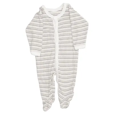 Sparkdräkt (Vit, Grå) från Eight O Eight Ekologisk bomull