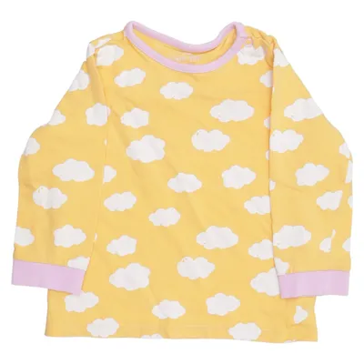 Long sleeve T-shirt (Yellow, White, Pink) from Tchibo Organic cotton