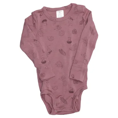 Body (Pink) fra Lindex Baby Merinould