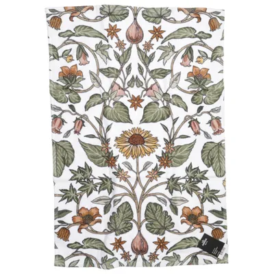 Handduk (Vit, Flerfärgad) från Mio