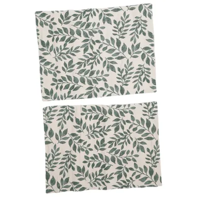 Bordstablett (Beige, Grön) från Elsaform Bomull