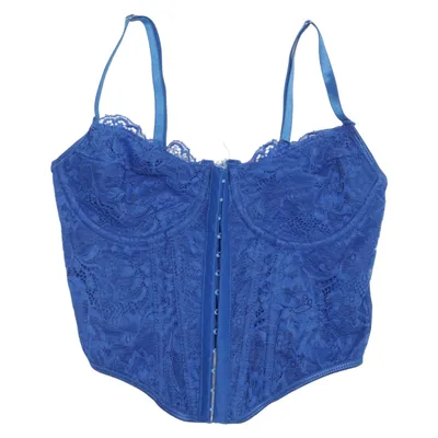 Bustier (Blå) från Shein Elastan, Polyester