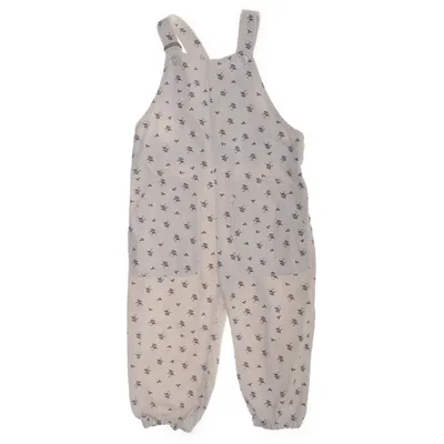 Dungarees (White, Blue) from Konges Sløjd Cotton