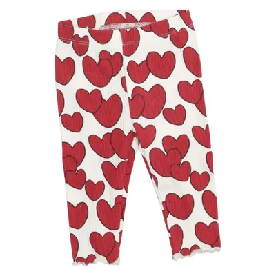 Leggings (Röd, Vit) från Sweetie Bomull, Elastan, Polyester