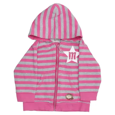 Hoodie (Pink, Gray) from Alfons Åberg Cotton, Polyester