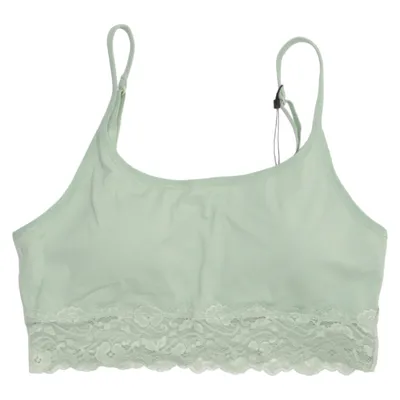 Bralette (Grön) från Pact Elastan, Ekologisk bomull