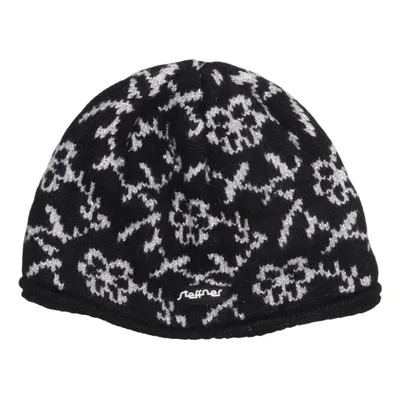 Bonnet (Noir, Argent) de Steffner Polyester, Laine