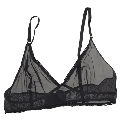 Bralette (Zwart) van Monki Elastaan, Polyamide