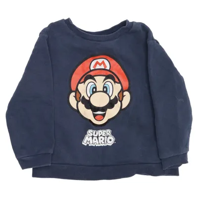 Sweatshirt (Blauw, Rood, Wit) van Difuzed Katoen, Polyester