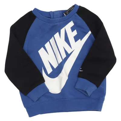 Sweatshirt (Blauw, Zwart, Wit) van Nike Katoen, Polyester