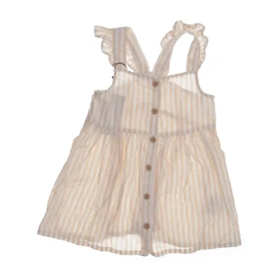 Klänning (Beige, Flerfärgad) från H&M Baby Bomull