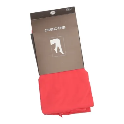 Nylon panty (Rood) van Pieces Elastaan, Polyamide