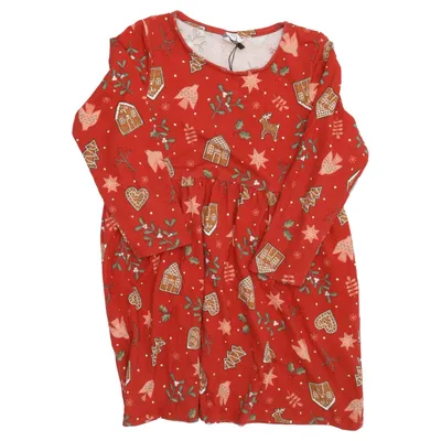 Julkläder (Röd, Flerfärgad) från Lindex Kids Bomull, Elastan