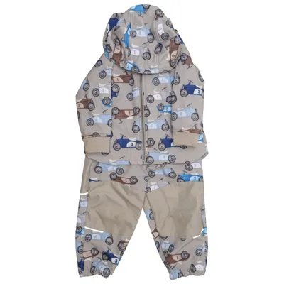Vêtement d'extérieur (Beige, Multicolore) de Name It Élasthane, Polyester recyclé