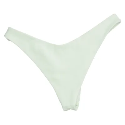 Bas de bikini (Vert) de Zaful Élasthane, Polyester