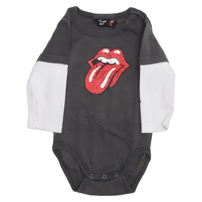 Body (Grå, Röd, Vit) från The Rolling Stones Bomull
