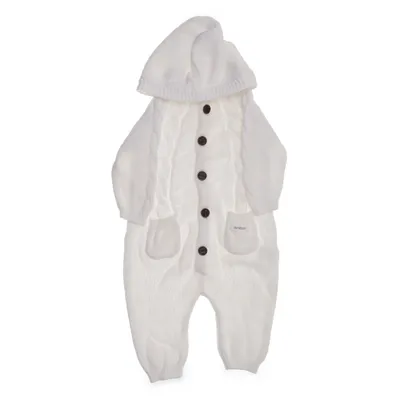 Sparkdräkt (Vit) från Newbie by KappAhl Ekologisk bomull