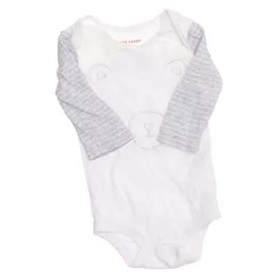 Sparkdräkt (Vit, Grå) från Joe Fresh Bomull