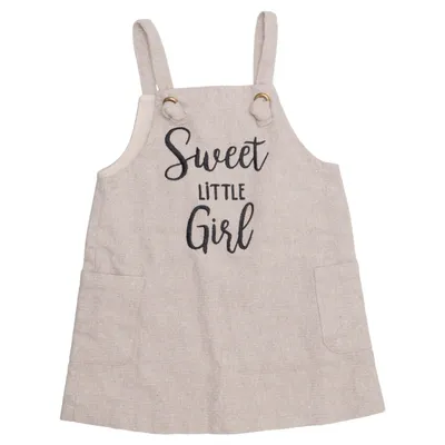 Dungaree dress (Beige) from Koton Baby Acrylic, Polyester