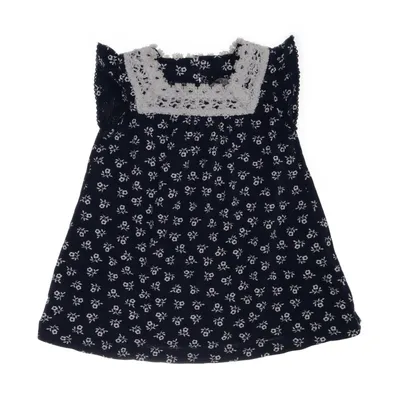 Jurk (Wit, Blauw) van Kids by Lindex Katoen