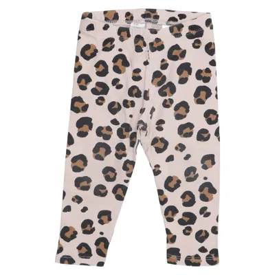 Leggings (Beige, Meerkleurig) van H&M Katoen, Elastaan
