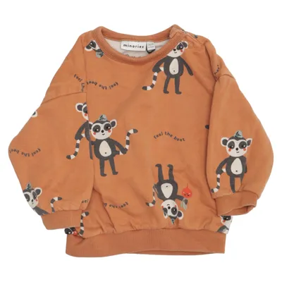 Collegetröja (Brun, Flerfärgad) från Minories Bomull, Polyester