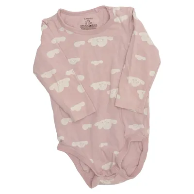Body (Pink) from Lindex Baby Cotton, Elastane