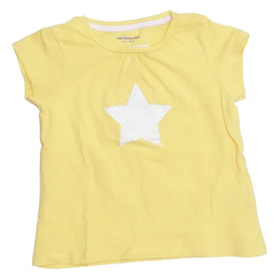 T-shirt (Jaune) de Vertbaudet Coton, Élasthane