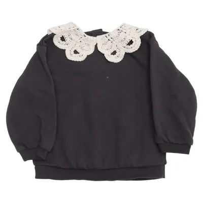 Collegetröja (Grå, Beige) från H&M Bomull, Polyester