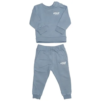 Loungewear (Blauw) van FOUR Amsterdam Katoen