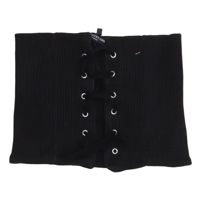 Waist belt (Black) from Bershka Accessories Cotton, Elastane