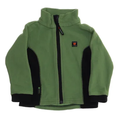 Fleecejacka (Grön, Svart) från Isbjörn of Sweden Polyester