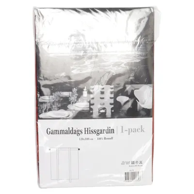 Hissgardin (Gammaldags Hissgardin) från Gryning Bomull