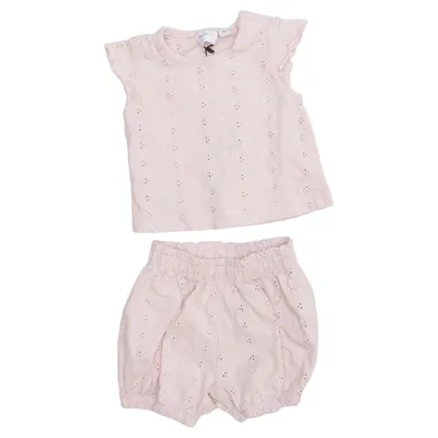Set (Roze) van MyWear Baby Katoen, Elastaan