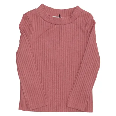 Langærmet t-shirt (Pink) fra Kids by NA-KD Polyester