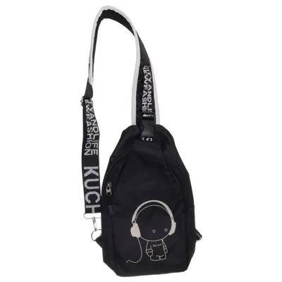 Axelremsväska (Svart, Vit) från Asge