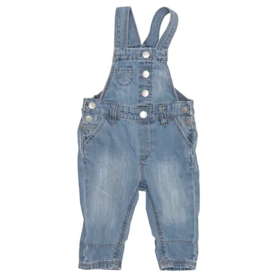 Tuinbroek (Blauw) van Baby by Lindex Katoen