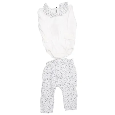 Set (Vit, Blå, Rosa) från BabyGap Bomull