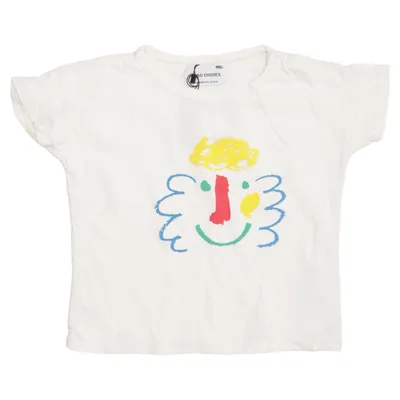 T-shirt (Wit, Meerkleurig) van Bobo Choses Organisch katoen