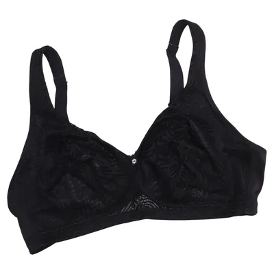 Soutien-gorge (Noir) de Nuance Coton, Élasthane, Polyamide, Polyester