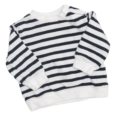 Sweatshirt (Blanc, Bleu) de Kiabi Coton