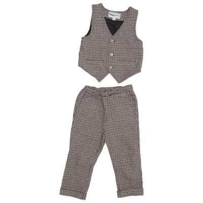 Set (Brun, Vit) från D.M.D by Denim Day Polyester, Viskos