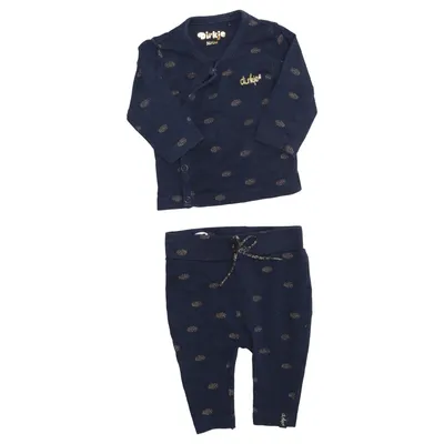 Set (Blue, Gold) from Dirkje Elastane, Organic cotton